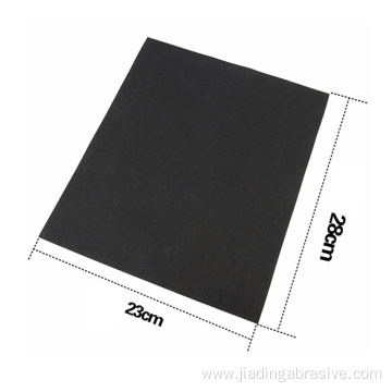 silicon carbide black best price sanding paper disc